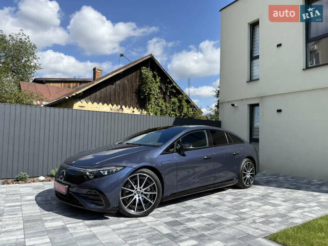 Синій Мерседес EQS, об'ємом двигуна 0 л та пробігом 40 тис. км за 64999 $, фото 3 на Automoto.ua