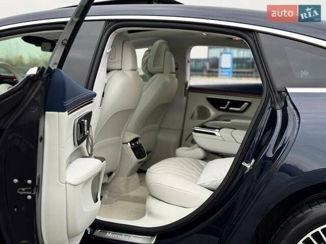 Синий Мерседес EQS, объемом двигателя 0 л и пробегом 19 тыс. км за 79990 $, фото 22 на Automoto.ua