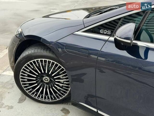 Синий Мерседес EQS, объемом двигателя 0 л и пробегом 19 тыс. км за 79990 $, фото 12 на Automoto.ua