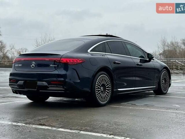 Синий Мерседес EQS, объемом двигателя 0 л и пробегом 19 тыс. км за 79990 $, фото 19 на Automoto.ua