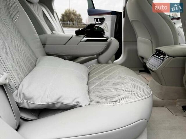 Синий Мерседес EQS, объемом двигателя 0 л и пробегом 19 тыс. км за 79990 $, фото 36 на Automoto.ua