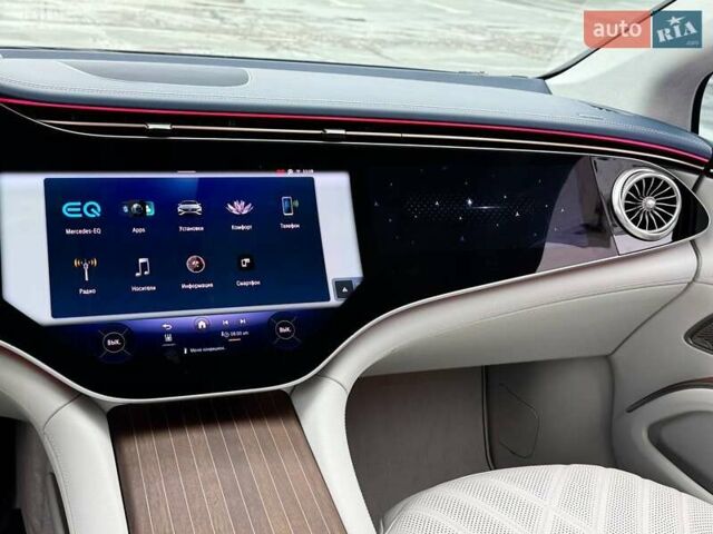Синий Мерседес EQS, объемом двигателя 0 л и пробегом 19 тыс. км за 79990 $, фото 47 на Automoto.ua