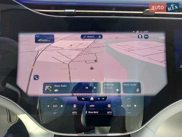 Синий Мерседес EQS, объемом двигателя 0 л и пробегом 38 тыс. км за 83000 $, фото 17 на Automoto.ua
