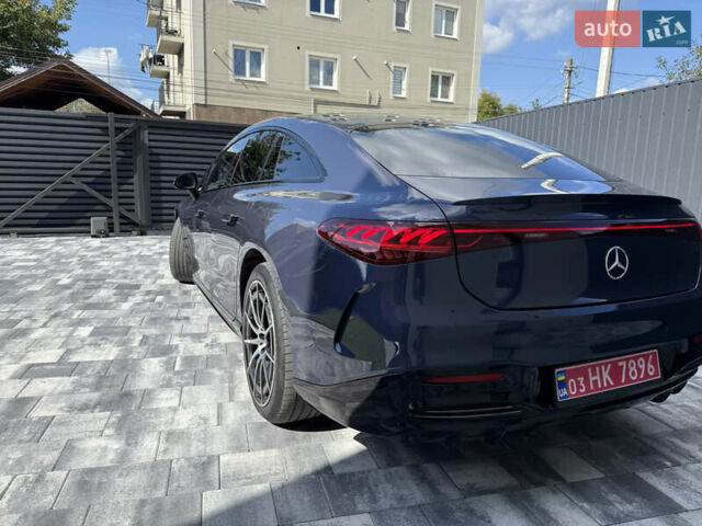 Синій Мерседес EQS, об'ємом двигуна 0 л та пробігом 40 тис. км за 64999 $, фото 10 на Automoto.ua