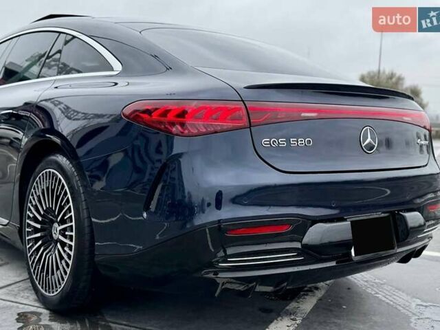 Синий Мерседес EQS, объемом двигателя 0 л и пробегом 19 тыс. км за 79990 $, фото 14 на Automoto.ua