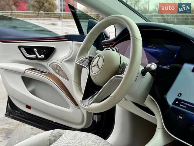 Синий Мерседес EQS, объемом двигателя 0 л и пробегом 19 тыс. км за 79990 $, фото 34 на Automoto.ua