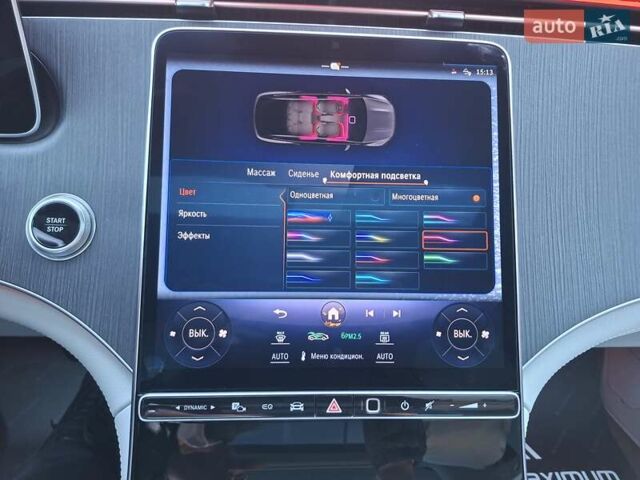Синий Мерседес EQS, объемом двигателя 0 л и пробегом 5 тыс. км за 67900 $, фото 22 на Automoto.ua