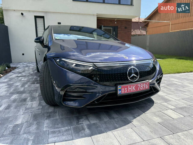 Синій Мерседес EQS, об'ємом двигуна 0 л та пробігом 40 тис. км за 64999 $, фото 19 на Automoto.ua