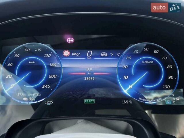 Синий Мерседес EQS, объемом двигателя 0 л и пробегом 38 тыс. км за 83000 $, фото 9 на Automoto.ua