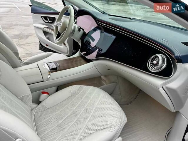 Синий Мерседес EQS, объемом двигателя 0 л и пробегом 19 тыс. км за 79990 $, фото 29 на Automoto.ua