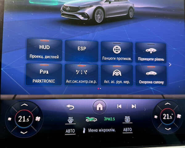 Синій Мерседес EQS, об'ємом двигуна 0 л та пробігом 40 тис. км за 64999 $, фото 54 на Automoto.ua