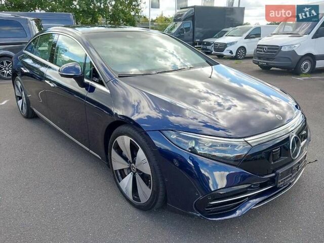 Синий Мерседес EQS, объемом двигателя 0 л и пробегом 38 тыс. км за 83000 $, фото 6 на Automoto.ua