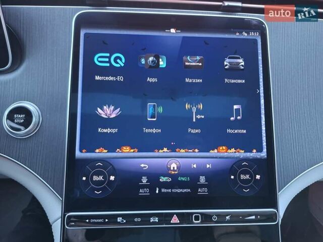 Синий Мерседес EQS, объемом двигателя 0 л и пробегом 5 тыс. км за 67900 $, фото 15 на Automoto.ua