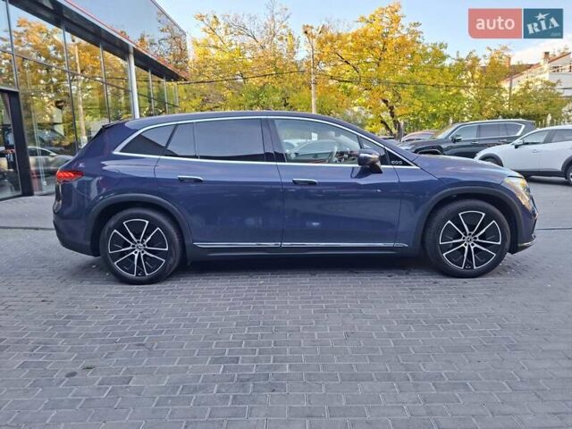 Синий Мерседес EQS, объемом двигателя 0 л и пробегом 5 тыс. км за 67900 $, фото 2 на Automoto.ua