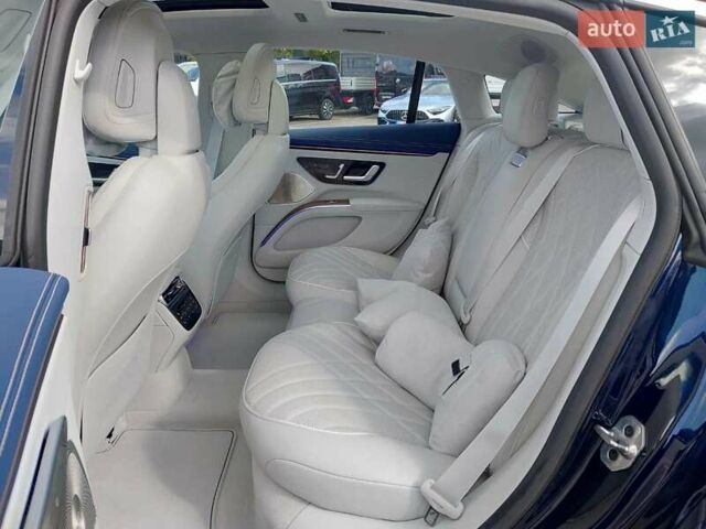 Синий Мерседес EQS, объемом двигателя 0 л и пробегом 38 тыс. км за 83000 $, фото 12 на Automoto.ua