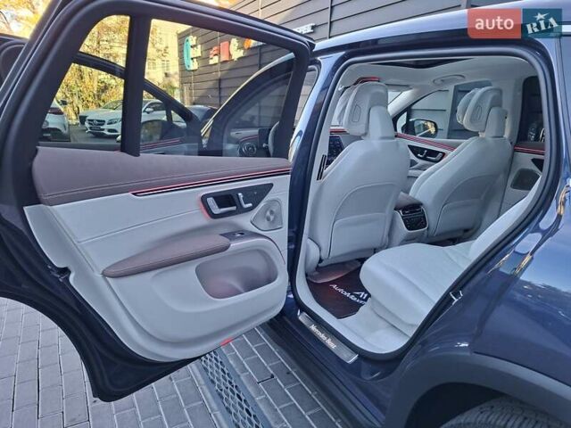 Синий Мерседес EQS, объемом двигателя 0 л и пробегом 5 тыс. км за 67900 $, фото 24 на Automoto.ua