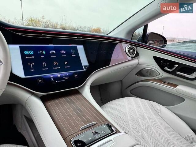 Синий Мерседес EQS, объемом двигателя 0 л и пробегом 19 тыс. км за 79990 $, фото 48 на Automoto.ua