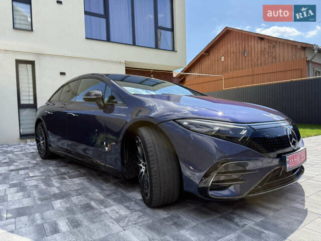 Синій Мерседес EQS, об'ємом двигуна 0 л та пробігом 40 тис. км за 64999 $, фото 17 на Automoto.ua