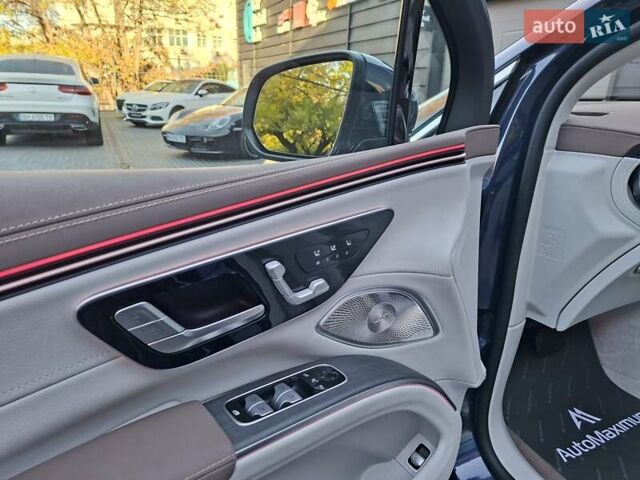 Синий Мерседес EQS, объемом двигателя 0 л и пробегом 5 тыс. км за 67900 $, фото 9 на Automoto.ua