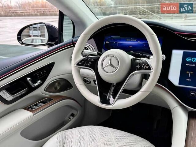 Синий Мерседес EQS, объемом двигателя 0 л и пробегом 19 тыс. км за 79990 $, фото 41 на Automoto.ua