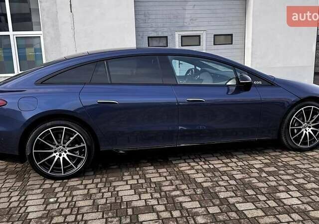 Синий Мерседес EQS, объемом двигателя 0 л и пробегом 90 тыс. км за 73000 $, фото 6 на Automoto.ua