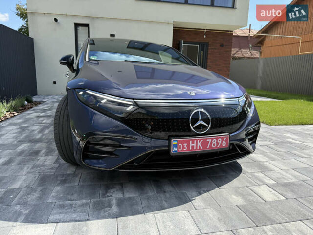 Синій Мерседес EQS, об'ємом двигуна 0 л та пробігом 40 тис. км за 64999 $, фото 20 на Automoto.ua