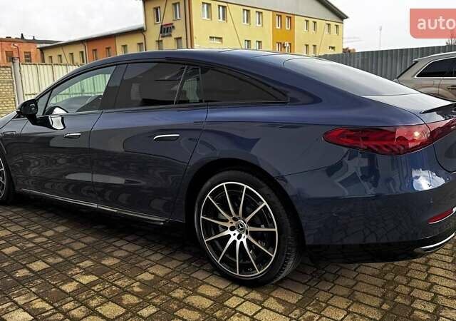 Синий Мерседес EQS, объемом двигателя 0 л и пробегом 90 тыс. км за 73000 $, фото 3 на Automoto.ua