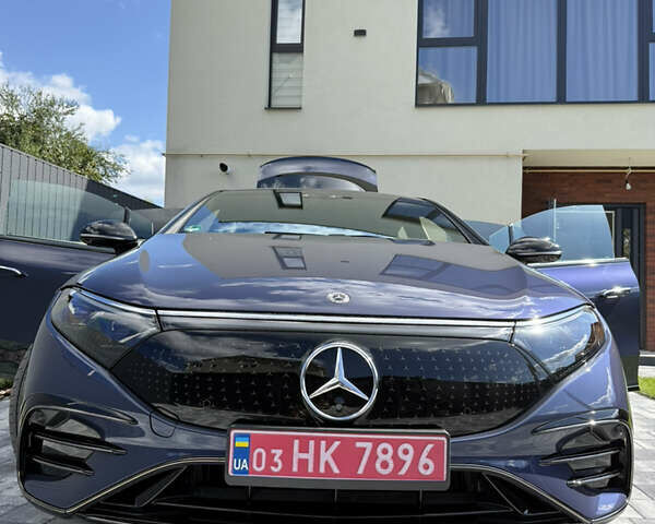 Синій Мерседес EQS, об'ємом двигуна 0 л та пробігом 40 тис. км за 64999 $, фото 41 на Automoto.ua