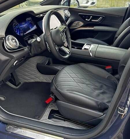 Синий Мерседес EQS, объемом двигателя 0 л и пробегом 90 тыс. км за 73000 $, фото 8 на Automoto.ua