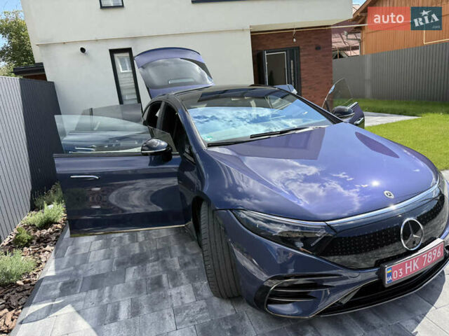 Синій Мерседес EQS, об'ємом двигуна 0 л та пробігом 40 тис. км за 64999 $, фото 43 на Automoto.ua