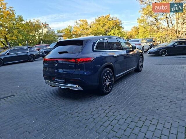 Синий Мерседес EQS, объемом двигателя 0 л и пробегом 5 тыс. км за 67900 $, фото 3 на Automoto.ua