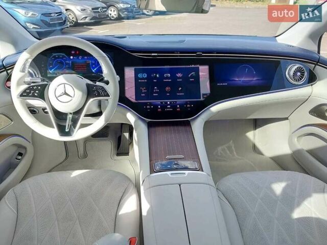 Синий Мерседес EQS, объемом двигателя 0 л и пробегом 38 тыс. км за 83000 $, фото 10 на Automoto.ua