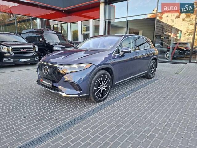 Синий Мерседес EQS, объемом двигателя 0 л и пробегом 5 тыс. км за 67900 $, фото 7 на Automoto.ua