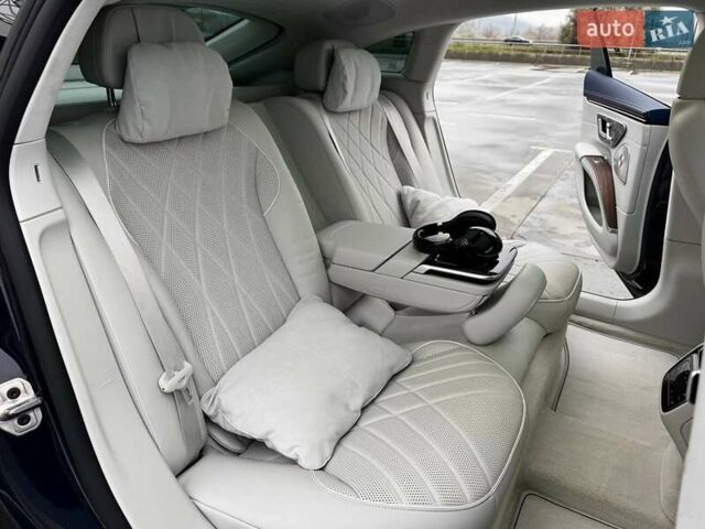 Синий Мерседес EQS, объемом двигателя 0 л и пробегом 19 тыс. км за 79990 $, фото 35 на Automoto.ua