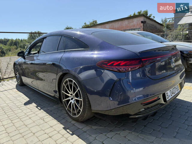 Синій Мерседес EQS, об'ємом двигуна 0 л та пробігом 40 тис. км за 64999 $, фото 1 на Automoto.ua