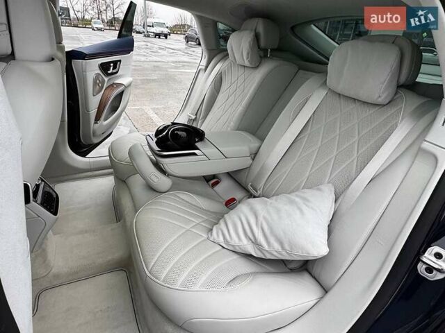 Синий Мерседес EQS, объемом двигателя 0 л и пробегом 19 тыс. км за 79990 $, фото 27 на Automoto.ua