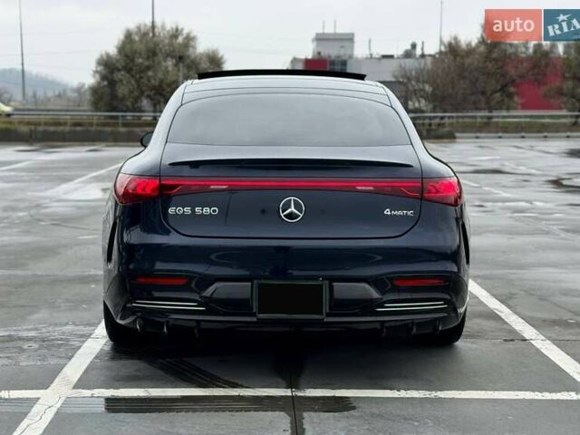Синий Мерседес EQS, объемом двигателя 0 л и пробегом 19 тыс. км за 79990 $, фото 15 на Automoto.ua