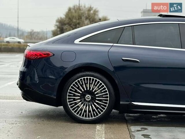 Синий Мерседес EQS, объемом двигателя 0 л и пробегом 19 тыс. км за 79990 $, фото 18 на Automoto.ua