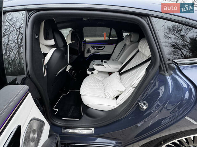 Синий Мерседес EQS, объемом двигателя 0 л и пробегом 10 тыс. км за 128290 $, фото 10 на Automoto.ua