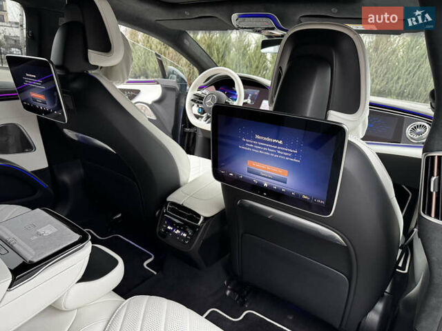 Синий Мерседес EQS, объемом двигателя 0 л и пробегом 10 тыс. км за 128290 $, фото 12 на Automoto.ua