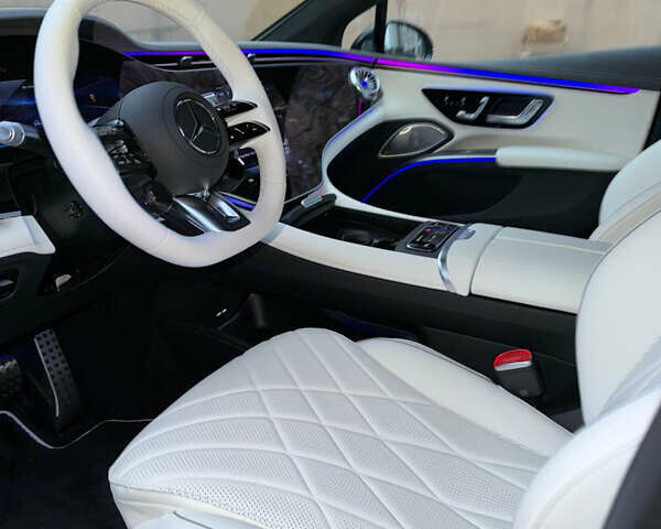 Синий Мерседес EQS, объемом двигателя 0 л и пробегом 10 тыс. км за 128290 $, фото 19 на Automoto.ua