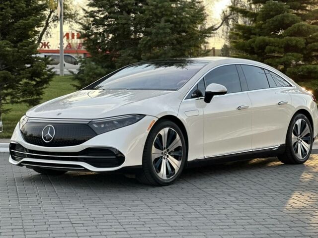 Білий Мерседес EQS SUV, об'ємом двигуна 0 л та пробігом 35 тис. км за 54000 $, фото 1 на Automoto.ua