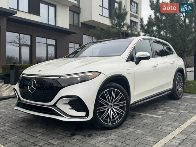 Білий Мерседес EQS SUV, об'ємом двигуна 0 л та пробігом 54 тис. км за 69000 $, фото 3 на Automoto.ua