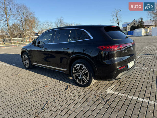 Черный Мерседес EQS SUV, объемом двигателя 0 л и пробегом 49 тыс. км за 55000 $, фото 11 на Automoto.ua