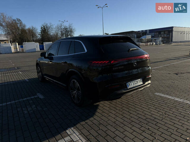 Черный Мерседес EQS SUV, объемом двигателя 0 л и пробегом 49 тыс. км за 55000 $, фото 45 на Automoto.ua