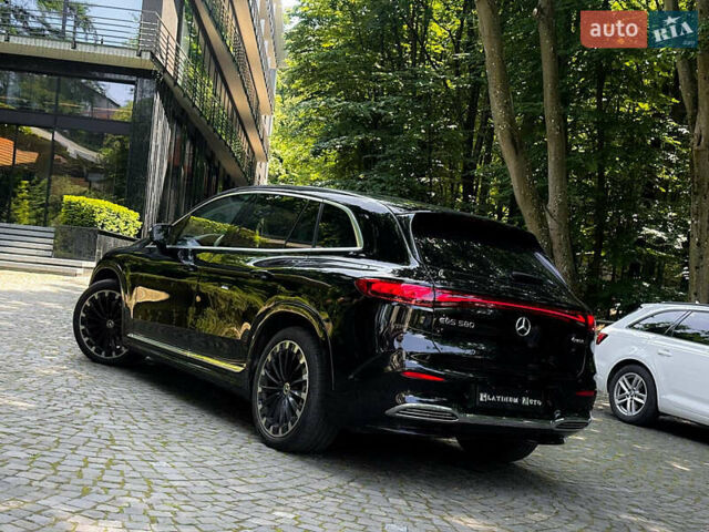 Черный Мерседес EQS SUV, объемом двигателя 0 л и пробегом 25 тыс. км за 87800 $, фото 14 на Automoto.ua