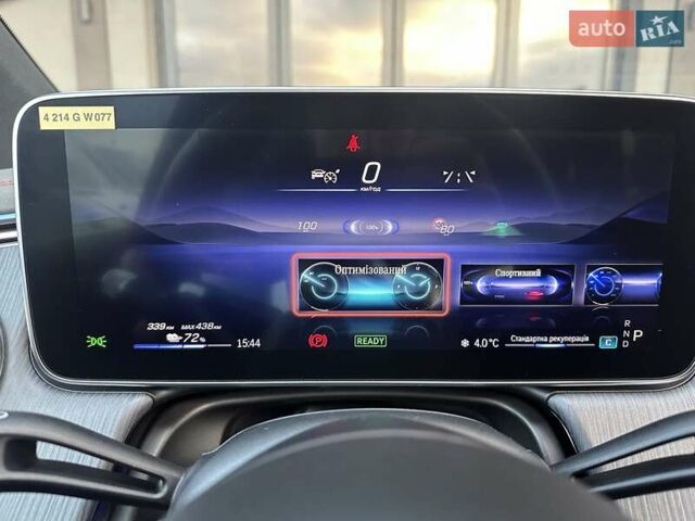 Черный Мерседес EQS SUV, объемом двигателя 0 л и пробегом 15 тыс. км за 77900 $, фото 39 на Automoto.ua
