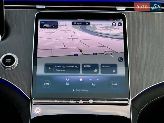 Черный Мерседес EQS SUV, объемом двигателя 0 л и пробегом 15 тыс. км за 77900 $, фото 31 на Automoto.ua