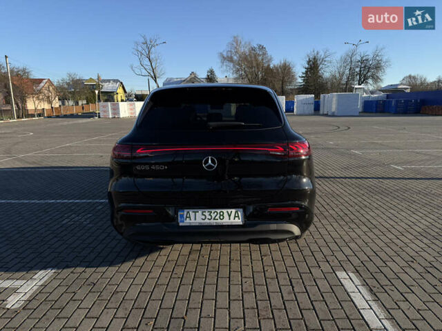 Черный Мерседес EQS SUV, объемом двигателя 0 л и пробегом 49 тыс. км за 55000 $, фото 43 на Automoto.ua