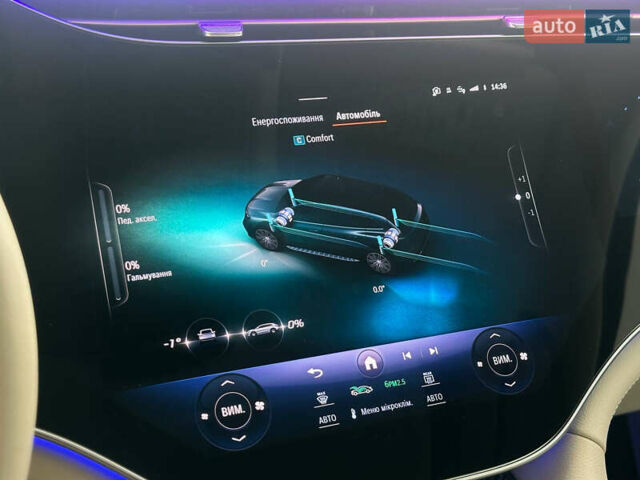 Черный Мерседес EQS SUV, объемом двигателя 0 л и пробегом 25 тыс. км за 87800 $, фото 30 на Automoto.ua